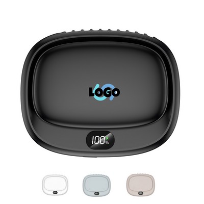 Portable Fan USB rechargeable With Neck Lanyard