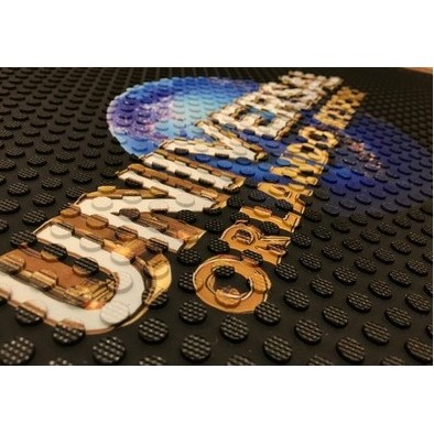 Outdoor Logo Mat - Logo Emissary Value Scraper Mat - 4' X 6'